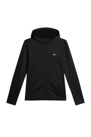 J.Lindeberg - Golf - Aerialle Zip Hood - Svart - Kvinna - XS