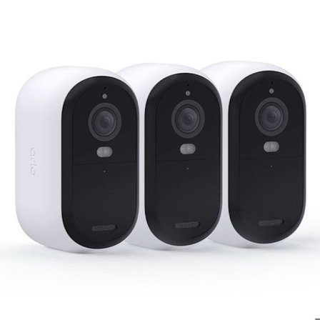 Ansluten säkerhetskamera - ARLO - Essential2 - 3-pack - 2K-upplösning - Färgnattseende