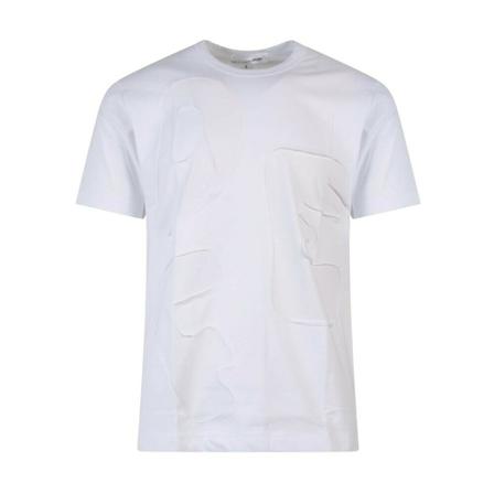Comme des Garçons, T-Shirts Wit, Heren, Maat:XL