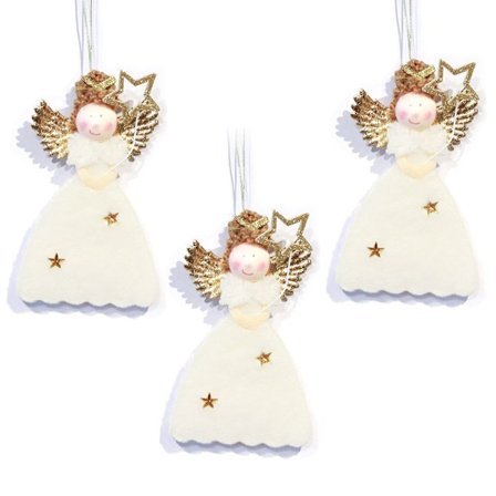 3st Julängeldocka Ängeldockahänge Xmas Tree Ornaments