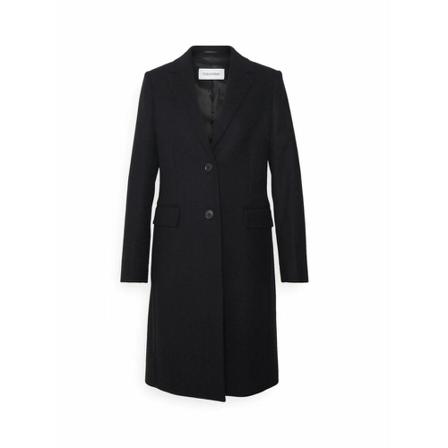 Calvin Klein - Ullkappor - Svart - Dam - Storlek: Xs, Dam, Storlek: XS