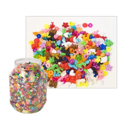PLAYBOX Plastpärlsats 3350/fp - Lyreco - Skola och förskola - Hobbymaterial - Pärlor