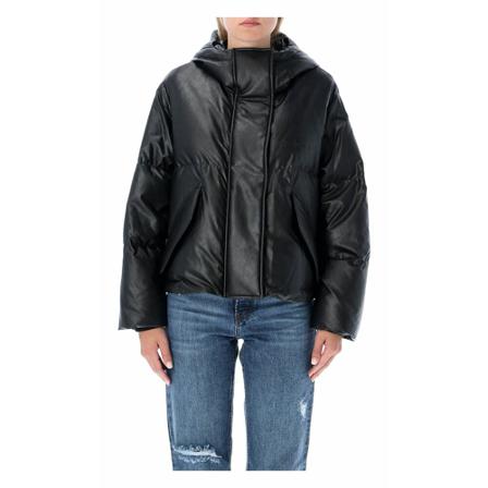 MM6 Maison Margiela Outerwear , Zwart , Dames , Maat: M Winterjassen