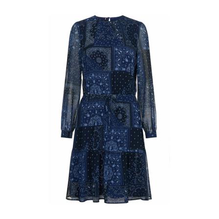 Tommy Hilfiger, Dress Blauw, Dames, Maat:M