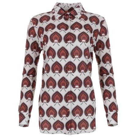 Maicazz Blouse African Bird , Bruin , Dames , Maat: S