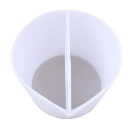 Akryl hældeværktøj - Silikone - 2 farver