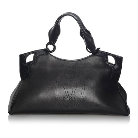 Cartier Vintage, Pre-owned Bags Zwart, Dames, Maat:ONE Size