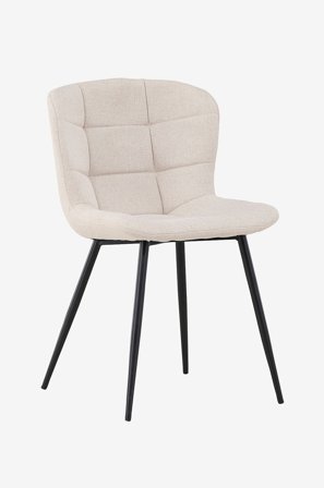 Venture Home - Lily-ruokailutuoli 2-pack - Beige - Tuolit - - Homeroom