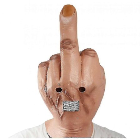 Finger Maske Halloween Kostume Skræmmende Fuld Hoved Maska Nyhed Party Maske Latex