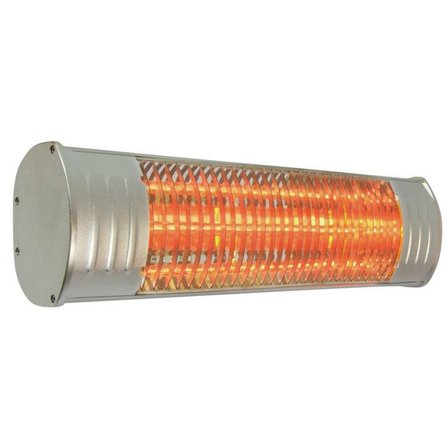 Heatlight VLH-20 Infravarmer 2000 W, sølv, Utemøbler