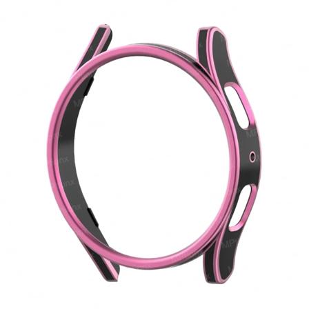 Watch för Samsung Galaxy Watch 4 40 mm 44 mm 42 mm 46 mm 45 mm , PC Matte Case All-Around skyddande stötfångare för Watch5/5Pro Black Pink Galaxy 