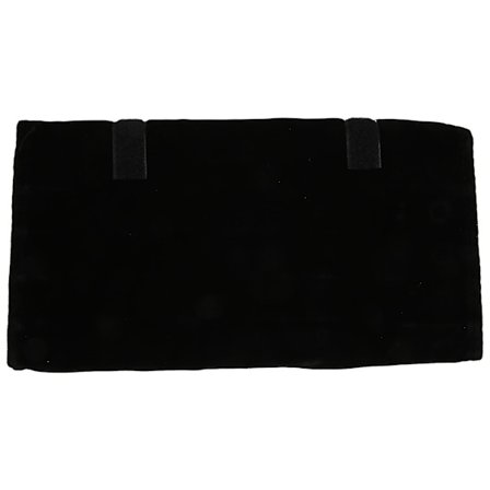 Fløjls Smykke Rulle Taske Bærbar Halskæde Display Etui