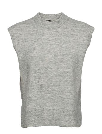 Yasalva Knit Vest S. Grey YAS