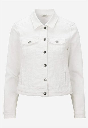 Cellbes of Sweden - Stretchig jeansjacka - vit / denim - för damer - 54/56