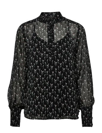 Vervain Maren Shirt Black Bruuns Bazaar