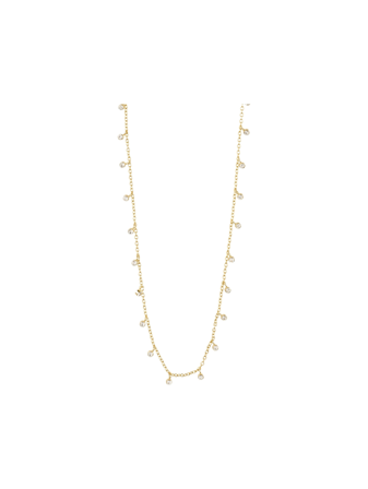 Maja Crystal Multi Drops Neckl