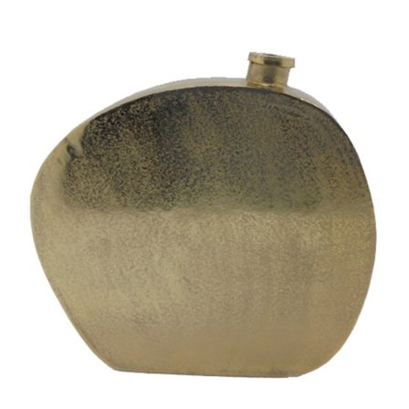 Kultainen alumiininen Oden-maljakko, 41x7x42 cm