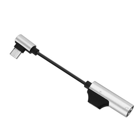 USB C DAC Adapter Høretelefon Adapter SØLV