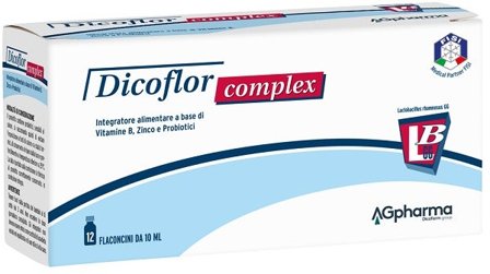 Dicoflor Complex 12 Flaconcini 10ml - Integratore Probiotico