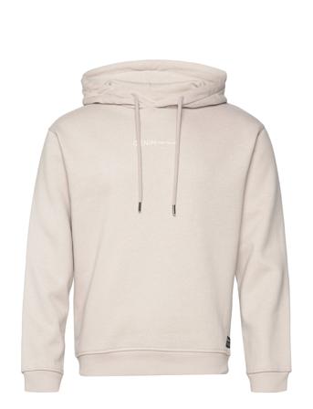 Hoody With P Hoodie Creme Tom Tailor