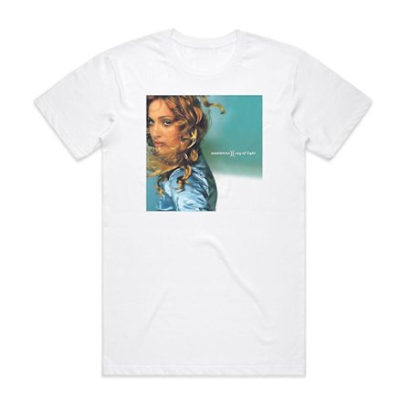 Madonna Ray Of Light T-shirt Vit
