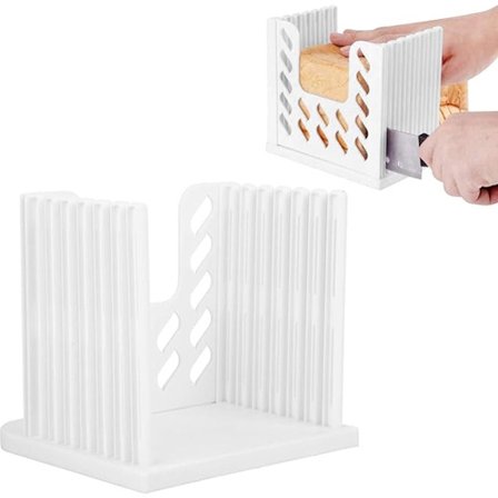 ING Leipäleikkuri Taitettava Leivänjakaja Leipäleikkurityökalu Manuaalinen Leivänleikkaustyökalu Muovinen Leipäleikkuri Leivontatyökalut 