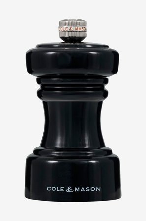 Cole & Mason - Suolamylly Gloss Hoxton - Musta - Maustemyllyt & morttelit - - Homeroom