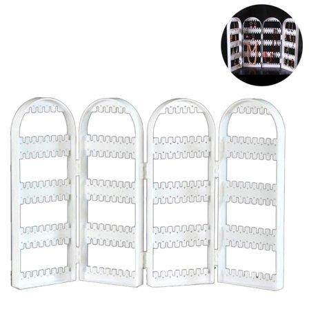 CDQ 240 Hål Vikbart Akryl Örhängehållare, Smyckeshängare