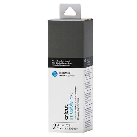 Cricut Joy Mukipuristin: Infusible-mustearkkeja 11,4x30,5 cm Harmaa 2 kpl