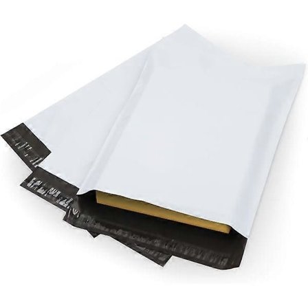 100-pakning plastposer for forsendelse, plastfraktposer P