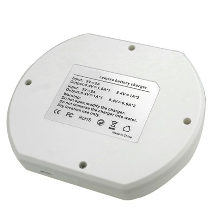 Ladestasjon for Arlo Pro/Arlo Pro 2 oppladbart batterilader sikkerhetskamera LCD-skjerm USB-ladestasjon