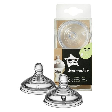 Tommee Tippee Flaskesut Slow/ 0+ mdr., Børn & Forældre, Spisetid, Tilbehør