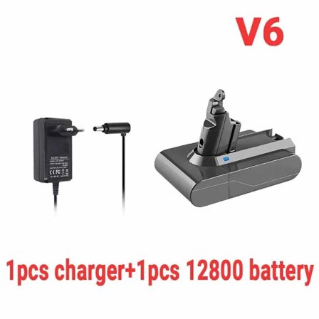 Pölynimurin ladattava akku Dyson V6 V7 V8 -sarjalle SV07 SV09 SV10 DC58 DC31 DC34 Absolute Fluffy Animal Pro Bateria