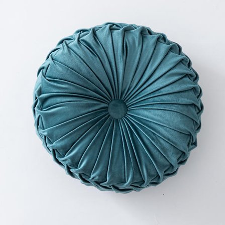 Rund Sammetskudde för Soffa Liten Handgjord Dekorativ Kudde