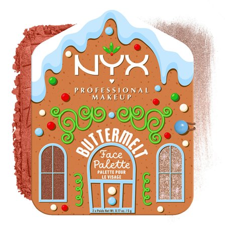 Nyx Professional MakeUp Buttermelt Face Palette Deep 1pz - Palette viso