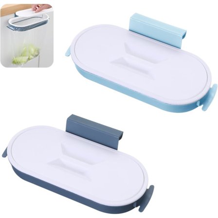 2 stk søppelposeholder, hengende søppelposeholder veggmontert A