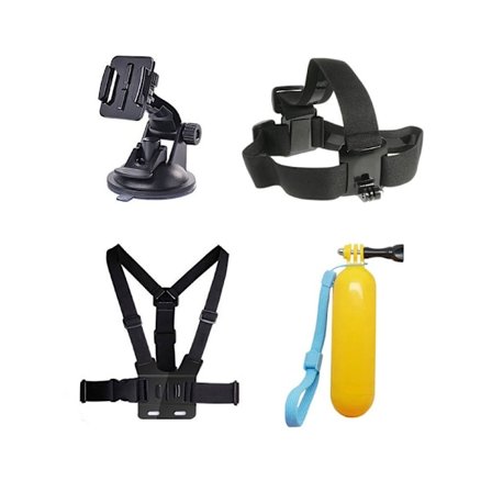 4 i 1 Tillbehörskit för Actionkameror