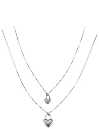 By Jolima | Heart Locker Necklace | ONE SIZE 45 cm