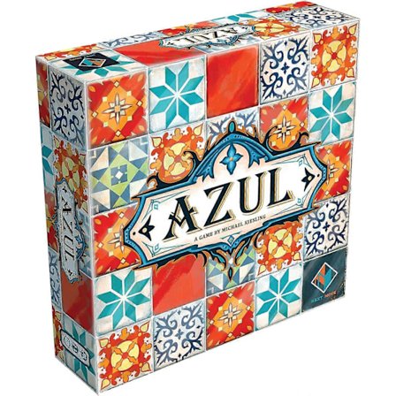 Azul Board Game | Strategy Game | Mosaic Tiles | Family Game for Adults and Kids | Ages 8+ | 2 to 4 Players | Medium