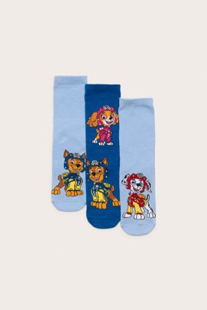 Kappahl | 3-pk. sokker Paw Patrol | Lyseblå