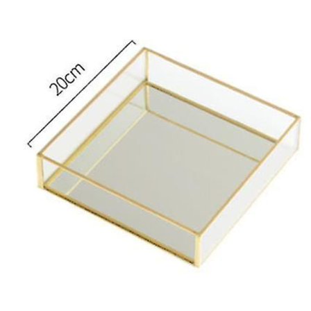 Hjemmekøkken Dekoration Nordisk Retro Opbevaringsskuffe Guld L