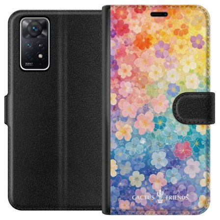 Kompatibel Tegnebogsetui til Xiaomi Xiaomi Redmi Note 11 Pro 5G Cactus and Friends – RainbowBloom