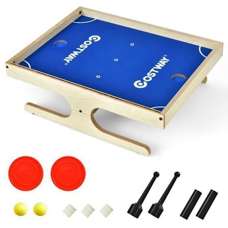 Echiquier Magnétique 2 Spillere COSTWAY-2 Kugler-2 Håndtag 2 Markører og 3 Magneter-45 x 33,5 x 14CM-Rejse Spil-Børn/Voksne