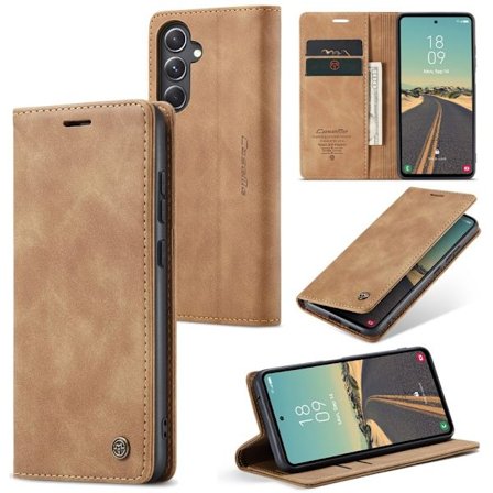 CASEME Retro Lommebok Etui for Samsung Galaxy S23 FE