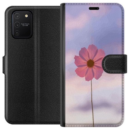 Plånboksfodral till Samsung Galaxy S10 Lite med Rosa blomma