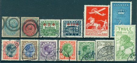 Danmark - Samling - 1854-1960