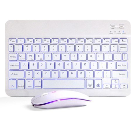 Bluetooth Keyboard and Mouse Combo Rechargeable Wireless Keyboard & Mouse