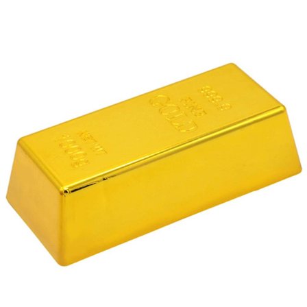 2023 Fake Gold Bar Brick Movie Prop