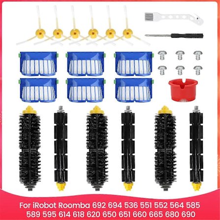 Til 692 694 536 551 552 564 585 589 595 614 618 620 650 651 660 665 680 690 Robotstøvsuger Reservedele