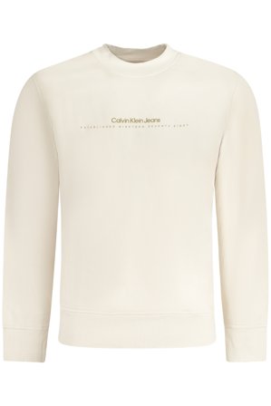 Calvin Klein Felpa Senza Zip Uomo Beige